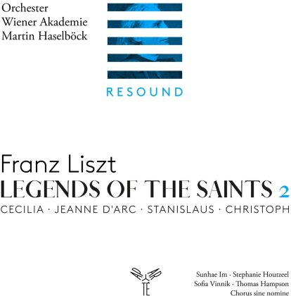 Orchester Wiener Akademie, Franz Liszt (1811-1886) & Martin Haselböck - Legends Of The Saints Vol. 2