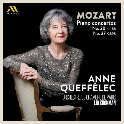 Orchestre de Chambre de Paris, Wolfgang Amadeus Mozart (1756-1791), Lio Kuokman & Anne Quéffelec - Piano Concertos No. 20 K. 46