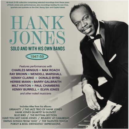 Hank Jones - Solo & With His Own Bands 1947-59 (2 CDs)