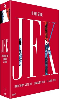 JFK - Director's Cut (1991) / L'Enquête (2021) / La Série (2021) (3 DVD)