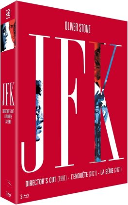 JFK - Director's Cut (1991) / L'Enquête (2021) / La Série (2021) (3 Blu-ray)