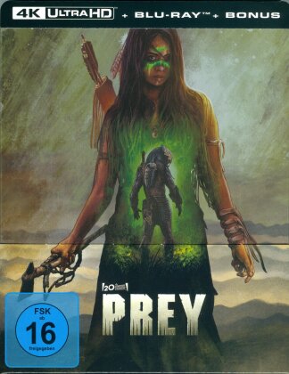 Prey (2022) (Édition Limitée, Steelbook, 4K Ultra HD + Blu-ray)