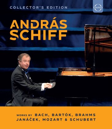 András Schiff - Works by Bach, Bartok, Brahms, Janacek, Mozart & Schubert (SD Video on Blu-ray Disc, Édition Collector)