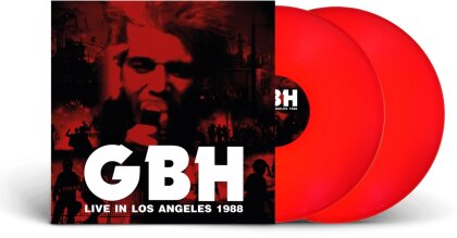 G.B.H. - Live In Los Angeles 1988 (Red Vinyl, 2 LPs)