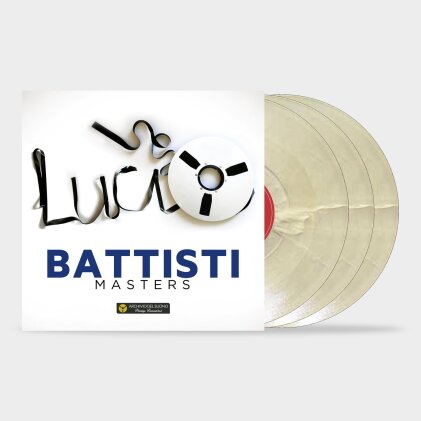 Battisti Lucio - Masters (2023 Reissue, White/Clear Vinyl, 3 LPs)