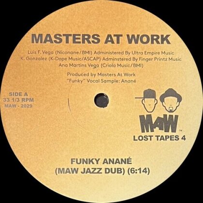 Masters At Work - Funky Anan / Maw Want You (12" Maxi)