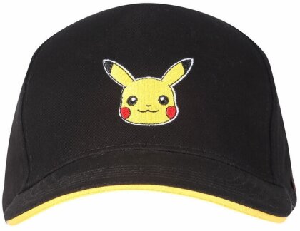 Casquette Baseball - Pikachu Smile (Noir) - Pokemon - U - Grösse U