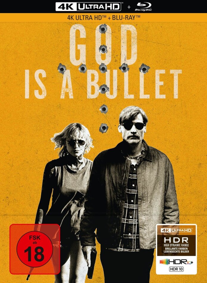 God Is a Bullet (2023) (Limited Collector's Edition, Mediabook, 4K Ultra HD + Blu-ray)