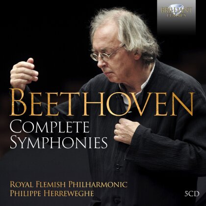 Philippe Herreweghe, Royal Flemish Philharmonic & Ludwig van Beethoven (1770-1827) - Complete Symphonies (5 CDs)