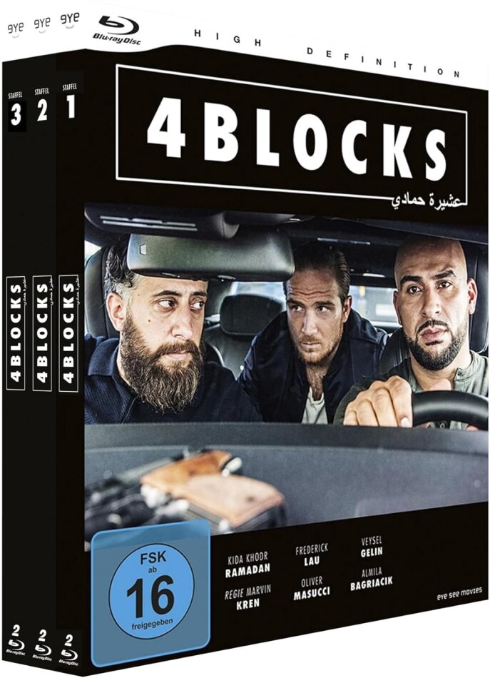 4 Blocks - Die komplette Serie: Staffel 1-3 (Bundle, 6 Blu-ray