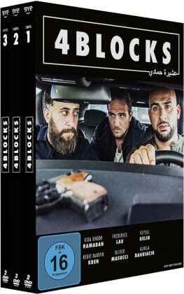4 Blocks - Die komplette Serie: Staffel 1-3 (Bundle, 6 DVD)