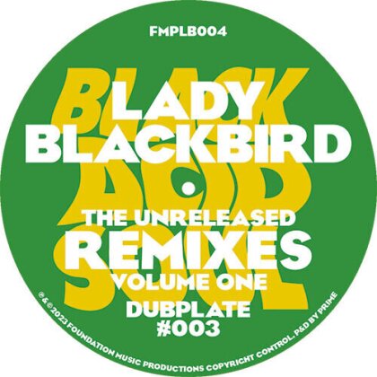 Lady Blackbird - Unreleased Remixes Vol. One (12" Maxi)