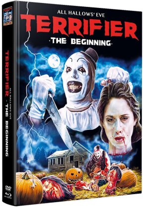 Terrifier - The Beginning - Mediabook Wattiert - Limited Edition auf 500 Stück (Blu-ray+Bonus-DVD)
