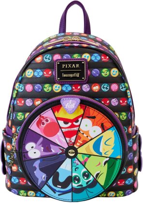 Loungefly: Disney - Inside Out 2 - Core Memories Spinning Wheel Mini Backpack