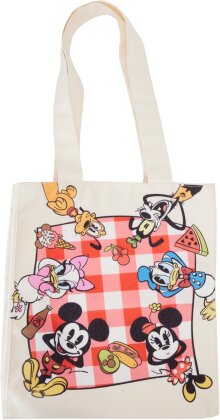 Loungefly: Disney - Mickey & Friends - Picnic Blanket Canvas Tote Bag