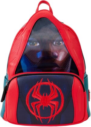 Loungefly: Marvel: Spider-Verse - Miles Morales Hoodie Cosplay Lenticular Mini Backpack