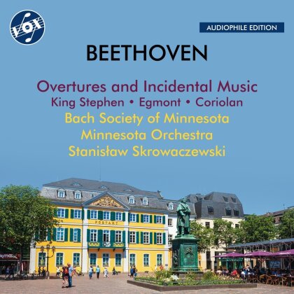 Minnesota Orchestra, Ludwig van Beethoven (1770-1827), Stanislaw Skrowaczewski & Bach Society Minnesota - Overtures and Incidental Music