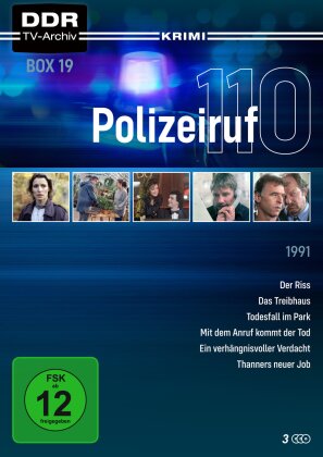 Polizeiruf 110 - Box 19 (DDR TV-Archiv, 3 DVDs)