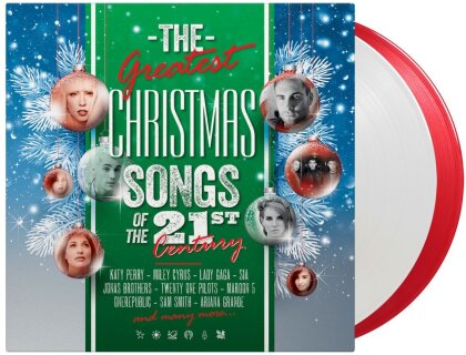 Greatest Christmas Songs Of 21st Century (2023 Reissue, Music On Vinyl, White/Red Vinyl, 2 LP)