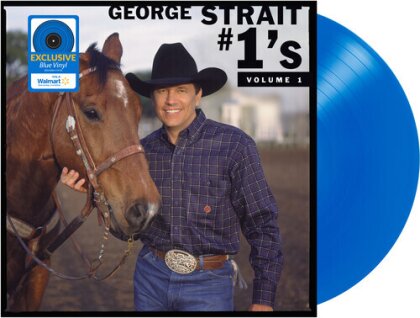 George Strait - # 1's Vol. 1 (Walmart Exclusive, Blue Vinyl, LP)