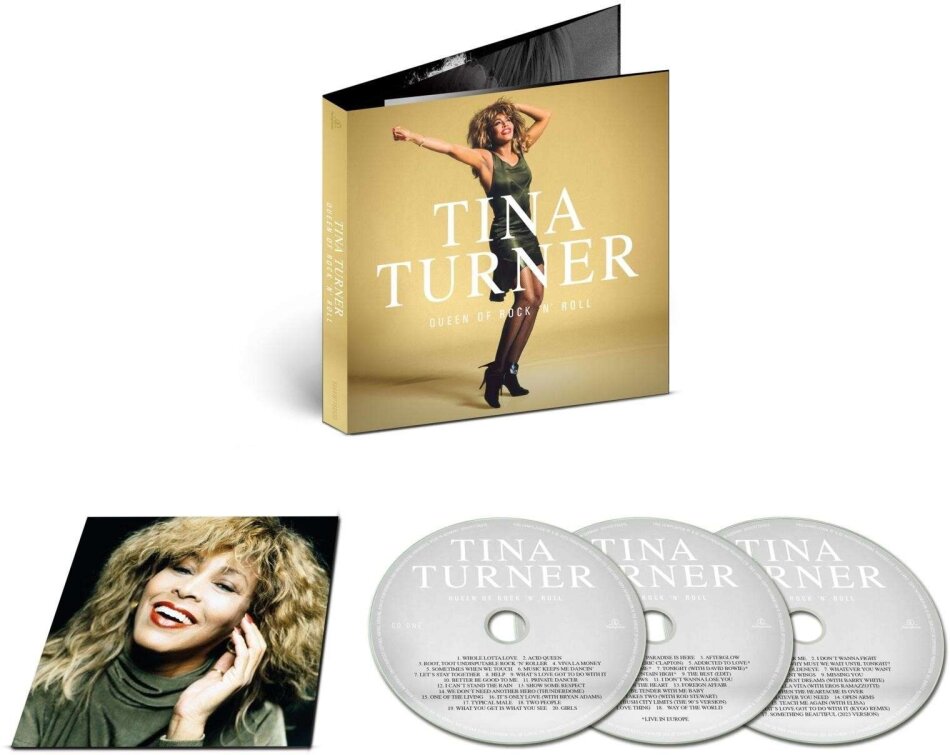Tina Turner - Queen Of Rock N 'Roll (Softpack, 3 CDs)