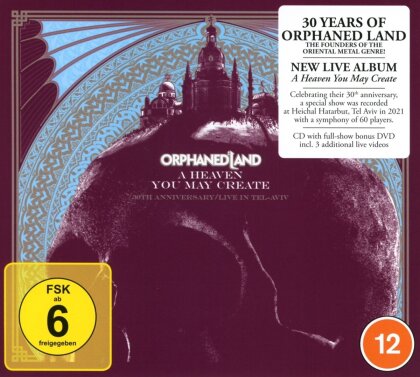 Orphaned Land - A Heaven You May Create (Digipack, Limited Edition, CD + DVD)