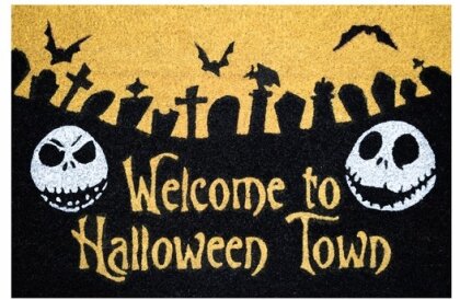Paillasson - Welcome to Halloween Town - L'étrange Noel de Mr. Jack