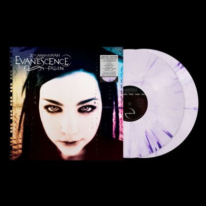 Evanescence - Fallen (2023 Reissue, Gatefold, Limited Deluxe Edition, White Purple Vinyl, 2 LPs)