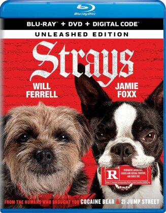 Strays (2023) (Unleashed Edition, Blu-ray + DVD)