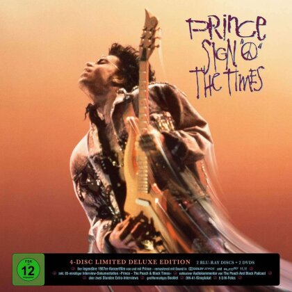 Prince – Sign "O" the Times (Classic Artwork, Limited Deluxe Edition, 2 Blu-rays + 2 DVDs)