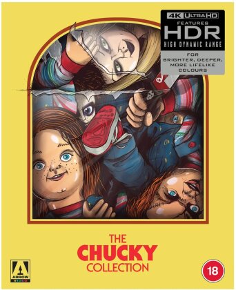 The Chucky Collection (Édition Limitée, 6 4K Ultra HDs + 2 Blu-ray)