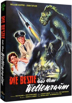 Die Bestie aus dem Weltenraum (1957) (Cover A, Phantastische Filmklassiker, Die 50er, s/w, Mediabook)