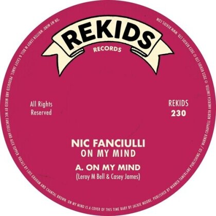 Nic Fanciulli - On My Mind (12" Maxi)
