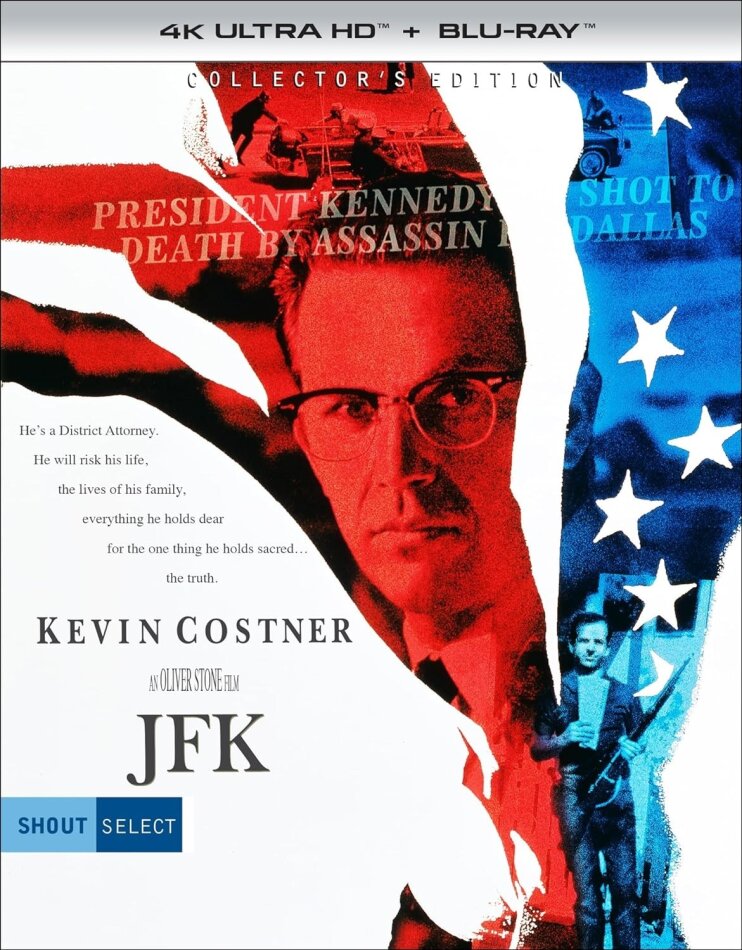 JFK (1991) (Shout Select, Collector's Edition, 4K Ultra HD + Blu-ray)
