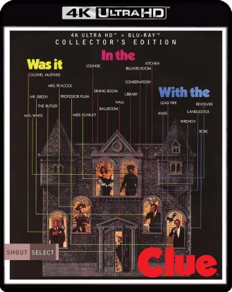 Clue (1985) (Shout Select, Collector's Edition, 4K Ultra HD + Blu-ray)