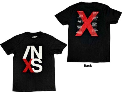 INXS Unisex T-Shirt - US Tour (Back Print)