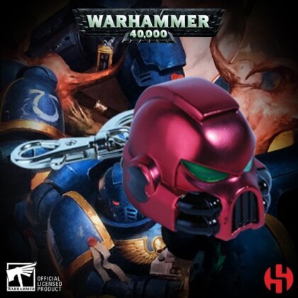 Porte-clef 3D - Casque Primaris MKVII Blood Angels - Warhammer 40K