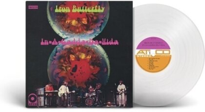 Iron Butterfly - In-A-Gadda-Da-Vida (2023 Reissue, Rocktober 2023, Atlantic 75 Series, Rhino, Crystal Clear Diamond Vinyl, LP)