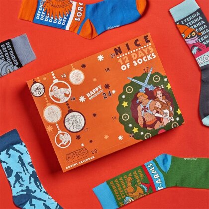 He-Man And The Masters Of The Universe: ‘Nice’ 12 Days Of Socks - Advent Calendar