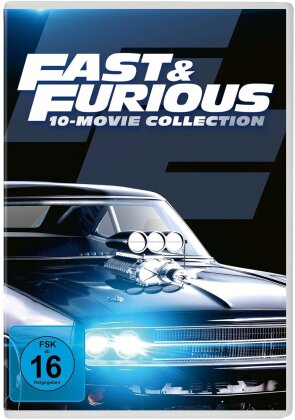 Fast & Furious 1-10 - 10-Movie-Collection (10 DVDs)