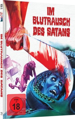 Im Blutrausch des Satans (1971) (Cover G, Wattiert, Limited Edition, Mediabook, Blu-ray + DVD)