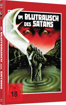 Im Blutrausch des Satans (1971) (Cover H, Wattiert, Limited Edition, Mediabook, Blu-ray + DVD)