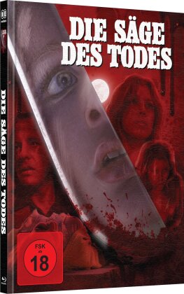 Die Säge des Todes (1981) (Cover B, Wattiert, Limited Edition, Mediabook, Blu-ray + DVD)