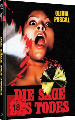 Die Säge des Todes (1981) (Cover I, Wattiert, Edizione Limitata, Mediabook, Blu-ray + DVD)