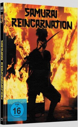 Samurai Reincarnation (1981) (Cover A, Wattiert, Limited Edition, Mediabook, Blu-ray + DVD)