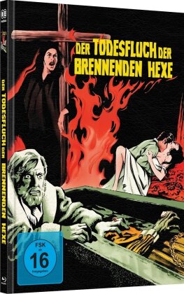 Der Todesfluch der brennenden Hexe (1964) (Cover A, Wattiert, Limited Edition, Mediabook, Blu-ray + DVD)