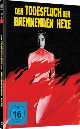 Der Todesfluch der brennenden Hexe (1964) (Cover B, Wattiert, Limited Edition, Mediabook, Blu-ray + DVD)