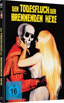 Der Todesfluch der brennenden Hexe (1964) (Cover C, Wattiert, Limited Edition, Mediabook, Blu-ray + DVD)