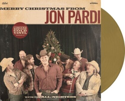 Jon Pardi - Merry Christmas From Jon Pardi (Limited Edition, Gold Colored Vinyl, LP)