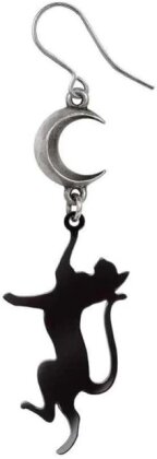 Alchemy Feline Moondream Drop Earring